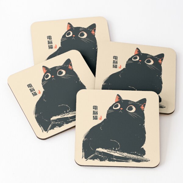 Item preview, PC Gamer Black Cat Mechanical Keyboard Japanese designed and sold by mustbewhy.