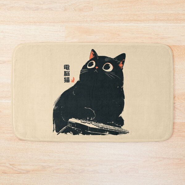 Item preview, PC Gamer Black Cat Mechanical Keyboard Japanese designed and sold by mustbewhy.