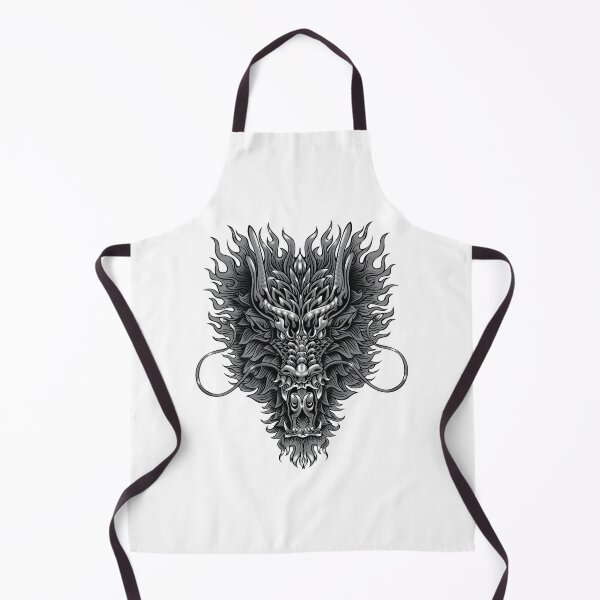 Item preview, Grey Asian Dragon Tattoo Design with Intricate Details designed and sold by laxxers.