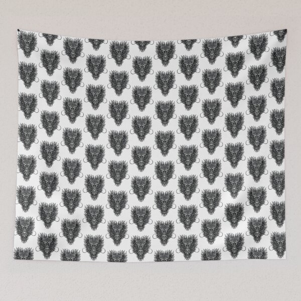 Item preview, Grey Asian Dragon Tattoo Design with Intricate Details designed and sold by laxxers.