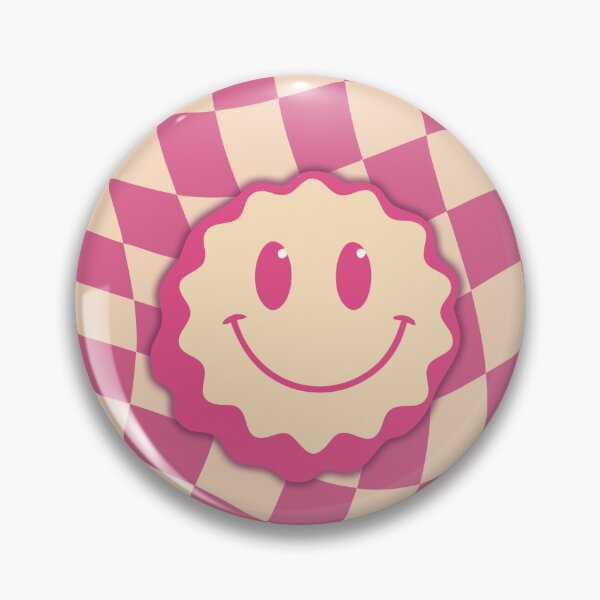 Item preview, Groovy wavy Pink checkerboard designed and sold by Arslyarts.
