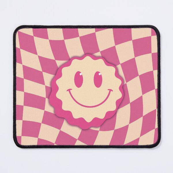Item preview, Groovy wavy Pink checkerboard designed and sold by Arslyarts.