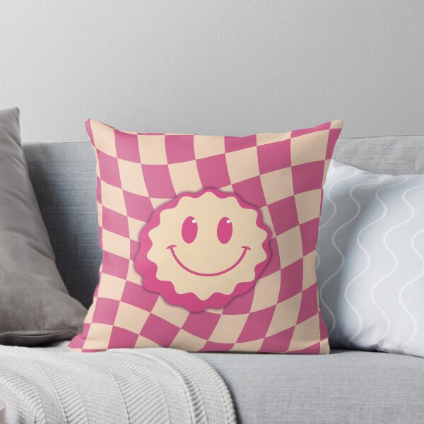 Item preview, Groovy wavy Pink checkerboard designed and sold by Arslyarts.