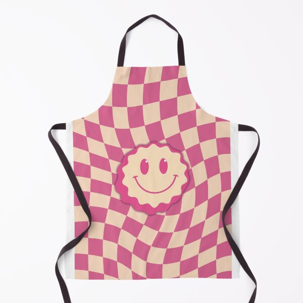 Item preview, Groovy wavy Pink checkerboard designed and sold by Arslyarts.