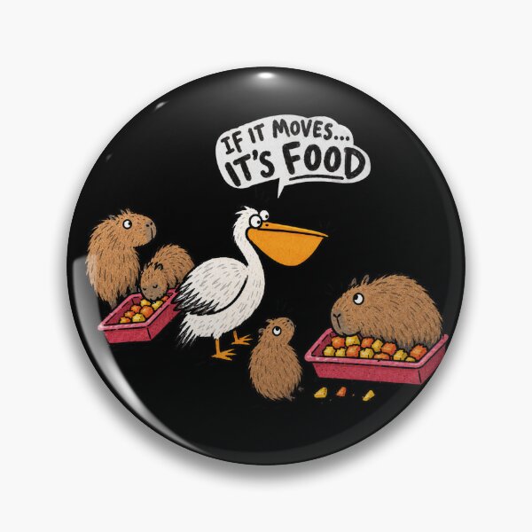 Item preview, Pelican x pelican eats everything designed and sold by The  Knick Knack Nook.