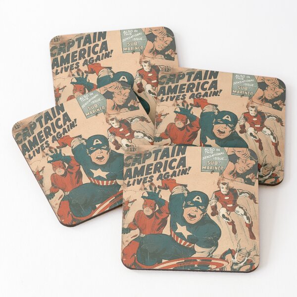 Item preview, Avengers #4 Classic Comic Book Cover Wall Art designed and sold by Iceberg Comic Book Lounge.