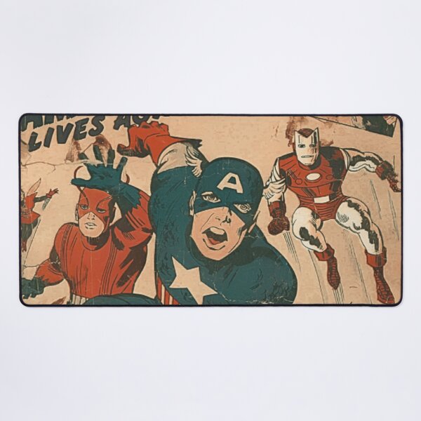 Item preview, Avengers #4 Classic Comic Book Cover Wall Art designed and sold by Iceberg Comic Book Lounge.