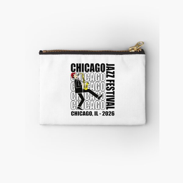 Artikelvorschau, Chicago Jazz Festival 2026 entworfen und verkauft von ChaosColorCo.