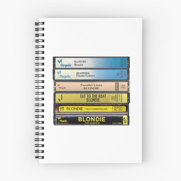 Item preview, Blondie - Studio Albums -  Vintage Cassette Print designed and sold by Mr Mustard Prints.