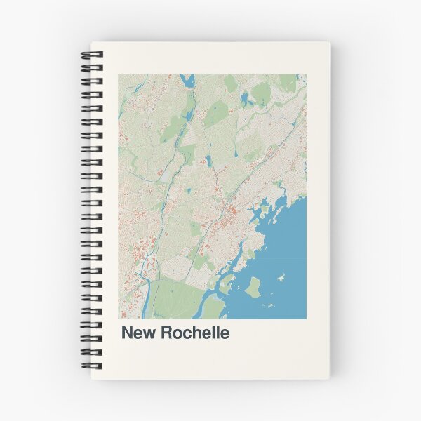Item preview, New Rochelle Minimalistic Map Art designed and sold by MapsNerd.