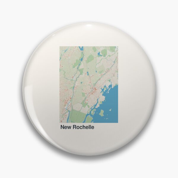 Item preview, New Rochelle Minimalistic Map Art designed and sold by MapsNerd.