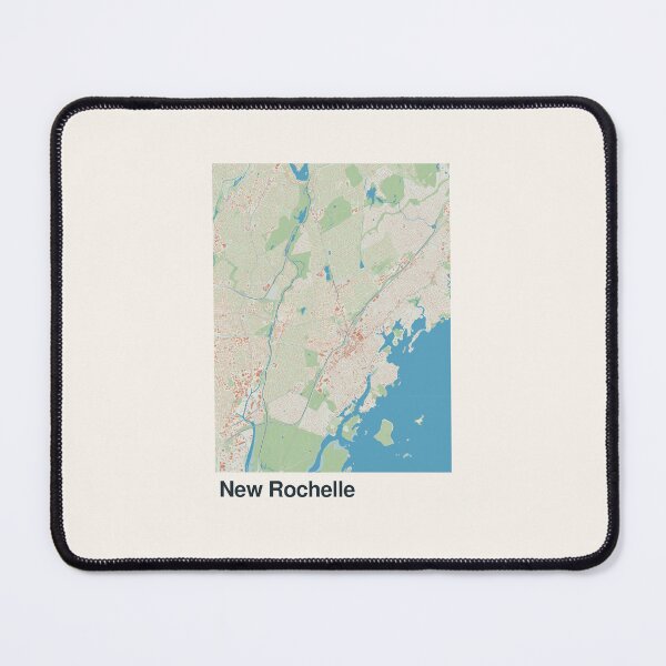 Item preview, New Rochelle Minimalistic Map Art designed and sold by MapsNerd.