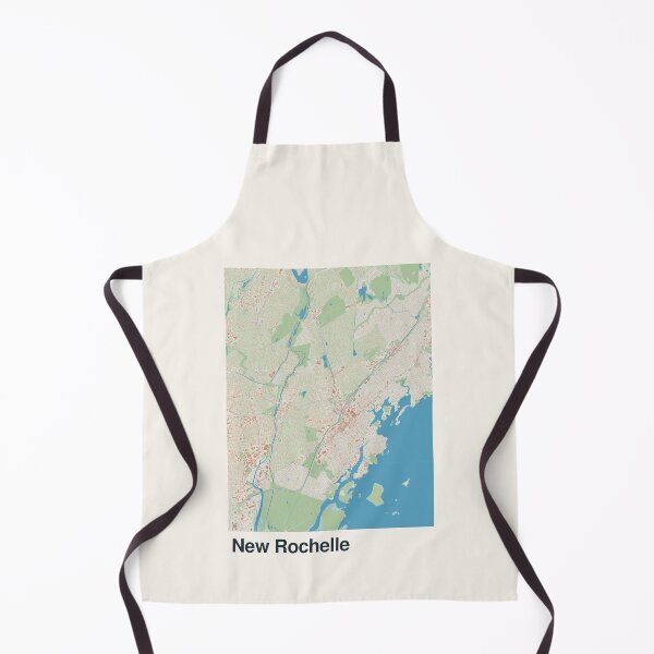 Item preview, New Rochelle Minimalistic Map Art designed and sold by MapsNerd.