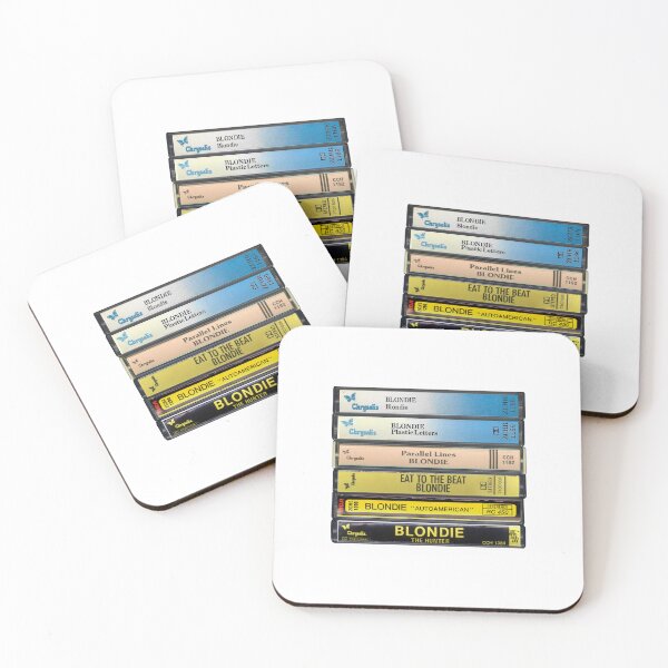Item preview, Blondie - Studio Albums -  Vintage Cassette Print designed and sold by Mr Mustard Prints.