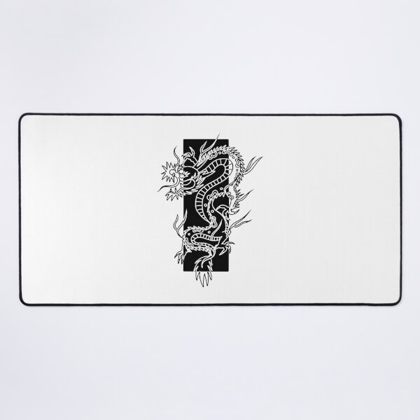 Item preview, Vintage Style Old School Dragon Illustration with Classic Tattoo Vibes designed and sold by laxxers.