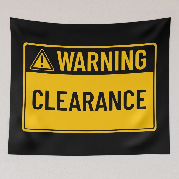 Item preview, Warning: Clearance designed and sold by mr-k-store.