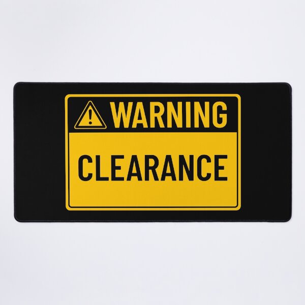 Item preview, Warning: Clearance designed and sold by mr-k-store.