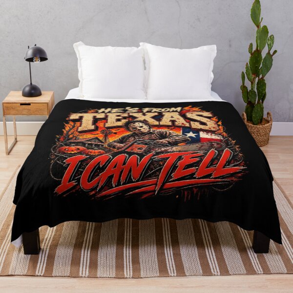Item preview, He's From Texas I Can Tell Horror Characters designed and sold by ocustdaleman.