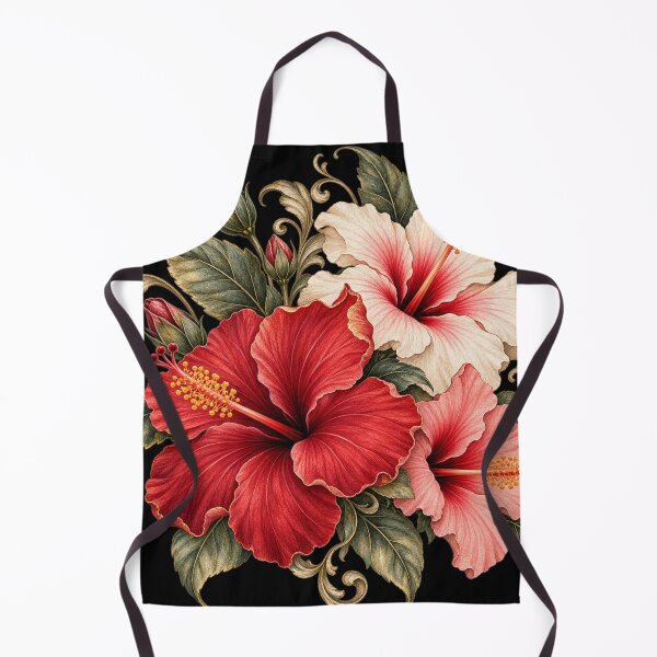 Item preview, Colorful Hibiscus Flowers Creating a Charming Floral Composition. designed and sold by MissYouONLY.