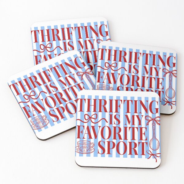 Item preview, Thrifting Is My Favorite Sport Vintage Shopping Quote designed and sold by LASTIQUE-dd.