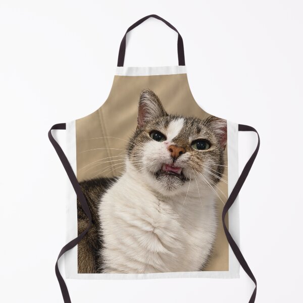 Item preview, Funny Grumpy Cat Teefies & Attitude, cute pet portrait designed and sold by Astute-Artio-Photography.