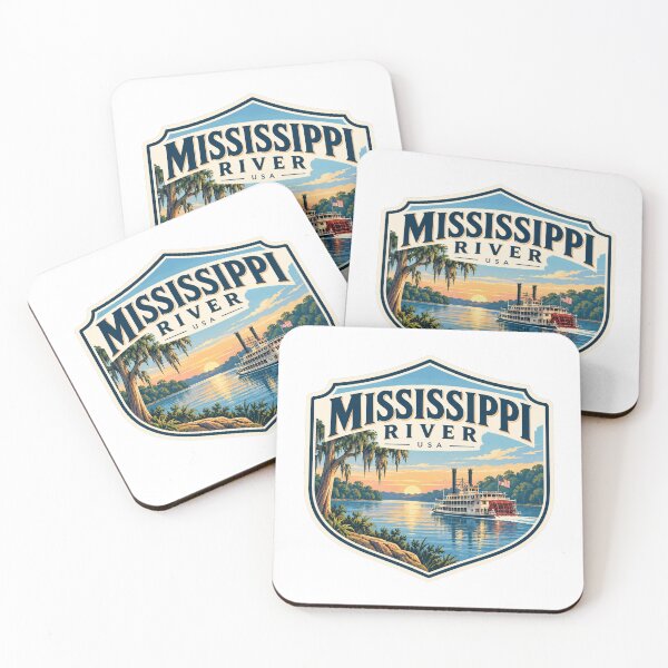 Item preview, Mississippi River  designed and sold by PamLeeDesign.
