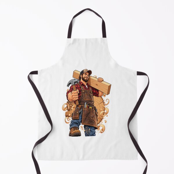 Item preview, Carpenter Woodworker Woodworking Craftsman Design designed and sold by JMDG Studio.