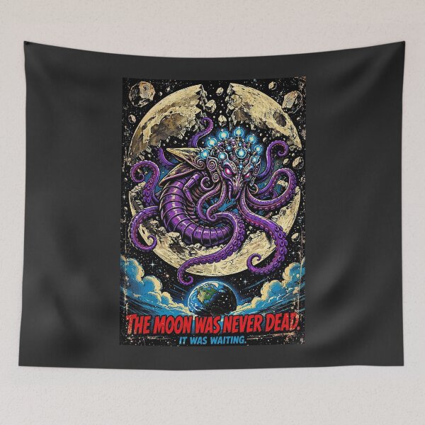 Item preview, The Creature Inside the Moon designed and sold by DibujandoPorfa.