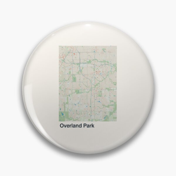 Item preview, Overland Park Minimalistic Map Art designed and sold by MapsNerd.
