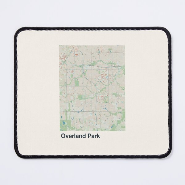 Item preview, Overland Park Minimalistic Map Art designed and sold by MapsNerd.
