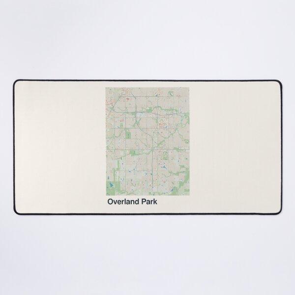 Item preview, Overland Park Minimalistic Map Art designed and sold by MapsNerd.
