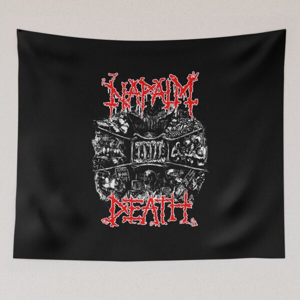 Item preview, Napalm Death designed and sold by WallHelloStore.