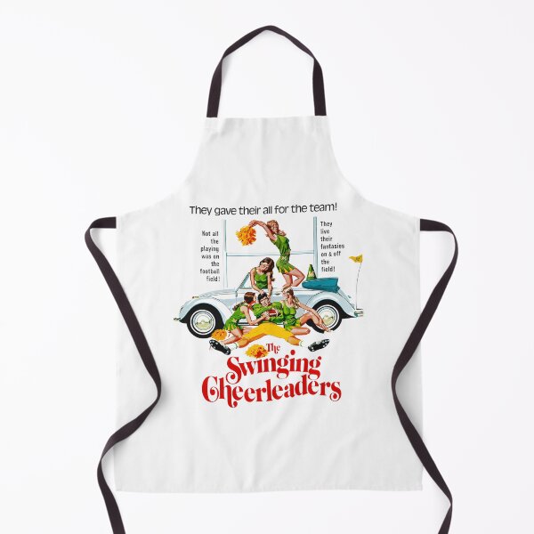 Item preview, The Swinging Cheerleaders Vintage Style Cheerleading Illustration designed and sold by Thefridaybrush.