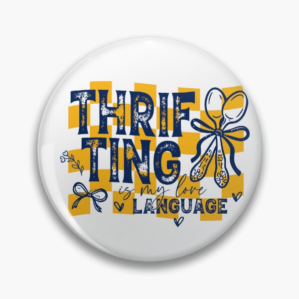 Item preview, Thrifting Is My Love Language Vintage Thrift Lover designed and sold by LASTIQUE-dd.