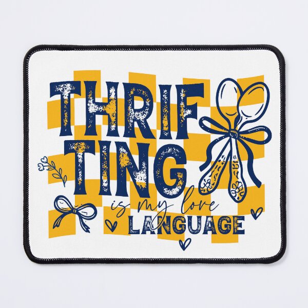 Item preview, Thrifting Is My Love Language Vintage Thrift Lover designed and sold by LASTIQUE-dd.
