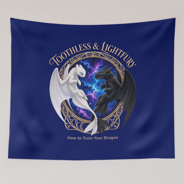 Item preview, Moonlit Dragon Duo Fantasy designed and sold by samuelgom.