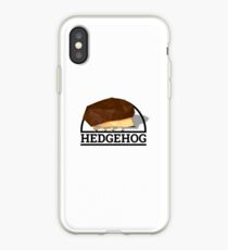Low Poly Hedgehog - Title iPhone Case