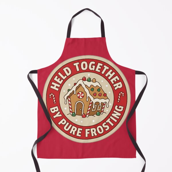 Item preview,  Held Together By Pure Frosting Gingerbread Badge designed and sold by DripCultureLab.