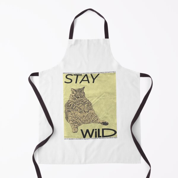 Item preview, Vintage Stay Wild Cat Meme designed and sold by Arslyarts.