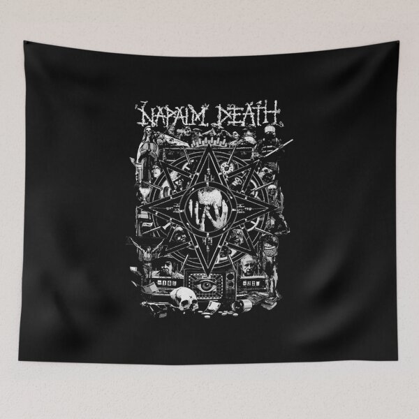 Item preview, Napalm Death Band designed and sold by WallHelloStore.