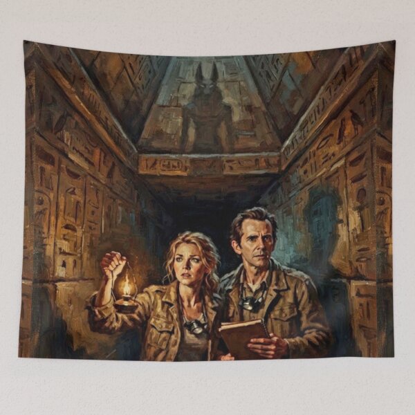 Item preview, The Pyramid Ultimate Found Footage Horror Fine Art Tribute designed and sold by Art's Diner.