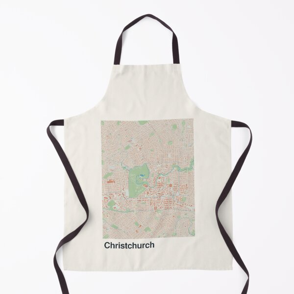 Item preview, Christchurch Minimalistic Map Art designed and sold by MapsNerd.