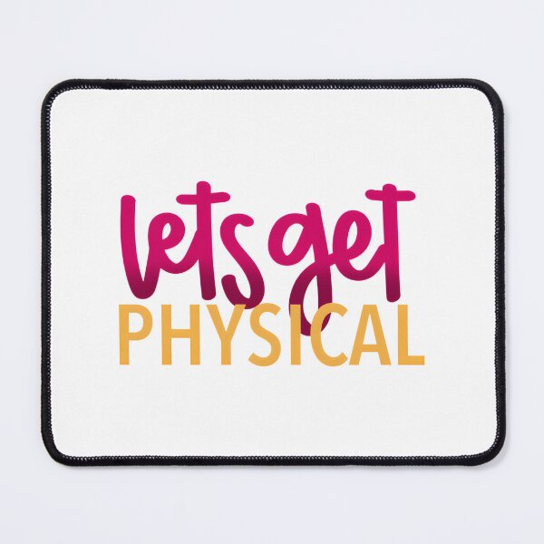 Item preview, Let's Get Physical Retro Fitness Workout Design designed and sold by tarek3431.