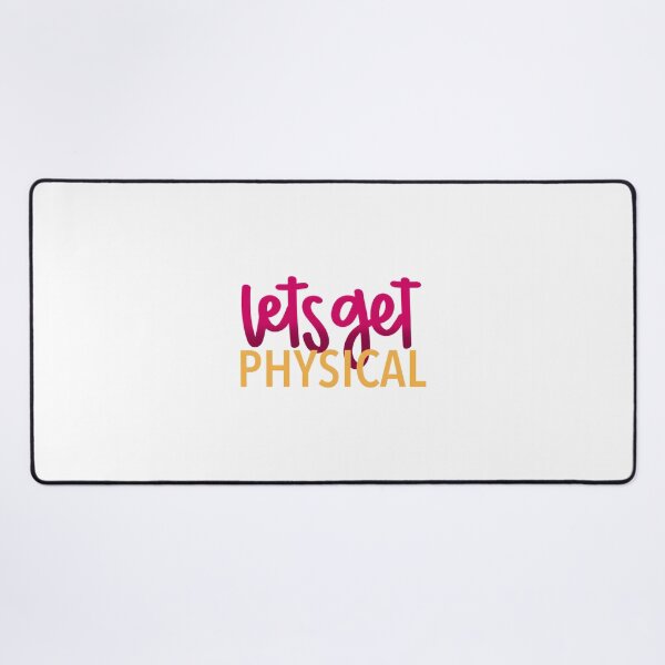 Item preview, Let's Get Physical Retro Fitness Workout Design designed and sold by tarek3431.