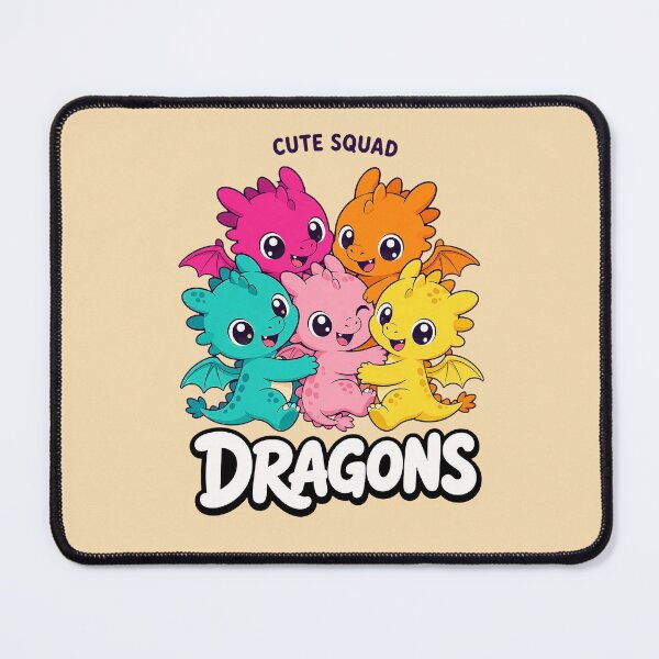 Item preview, Cute Colorful Dragon Squad designed and sold by samuelgom.
