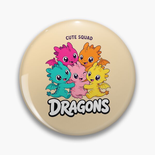 Item preview, Cute Colorful Dragon Squad designed and sold by samuelgom.