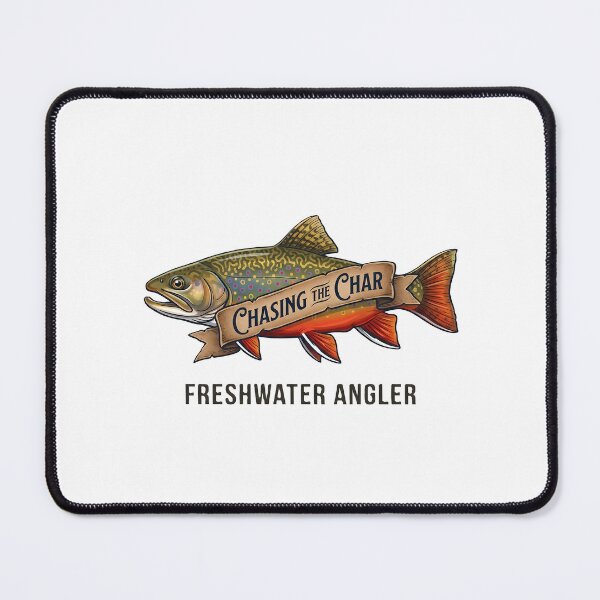 Item preview, Vintage Chasing The Char Brook Trout Graphic designed and sold by NobleCast .