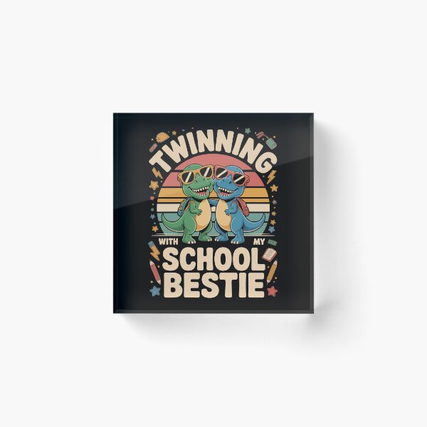 Item preview, TWINNING WITH MY SCHOOL BESTIE designed and sold by jkrphoto.