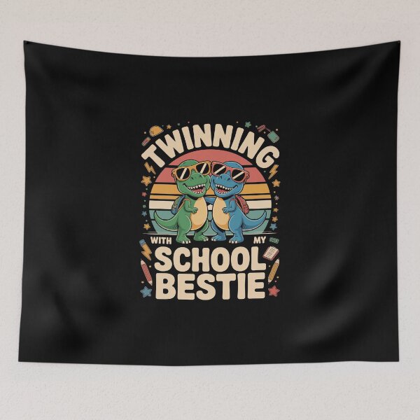 Item preview, TWINNING WITH MY SCHOOL BESTIE designed and sold by jkrphoto.
