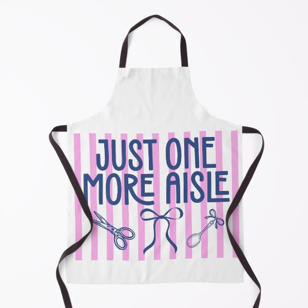 Item preview, Just One More Aisle Funny Shopping Thrifting Quote designed and sold by LASTIQUE-dd.